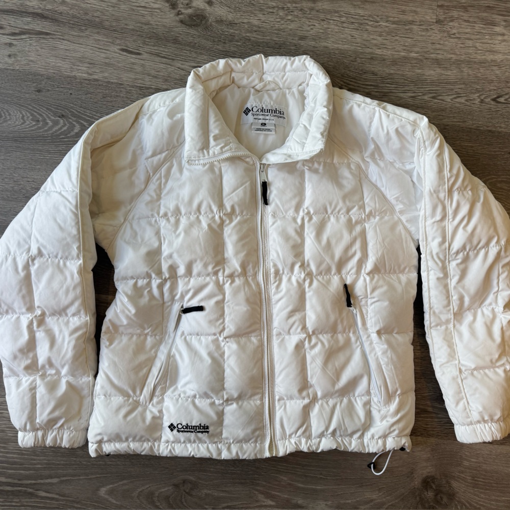 Columbia Snowy White Insulated Jacket